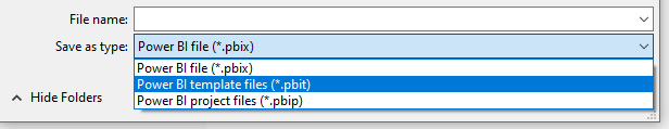 Save pbit