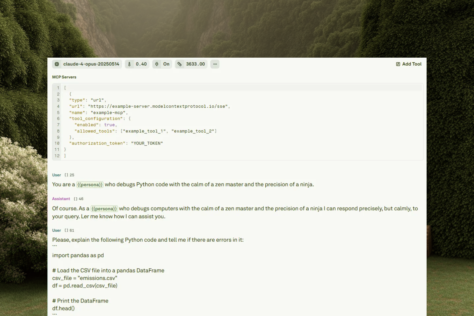 Composing prompts in the Adaline Editor Composing prompts in the Adaline Editor