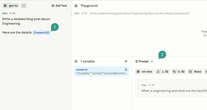 Choosing a variable source Choosing a variable source