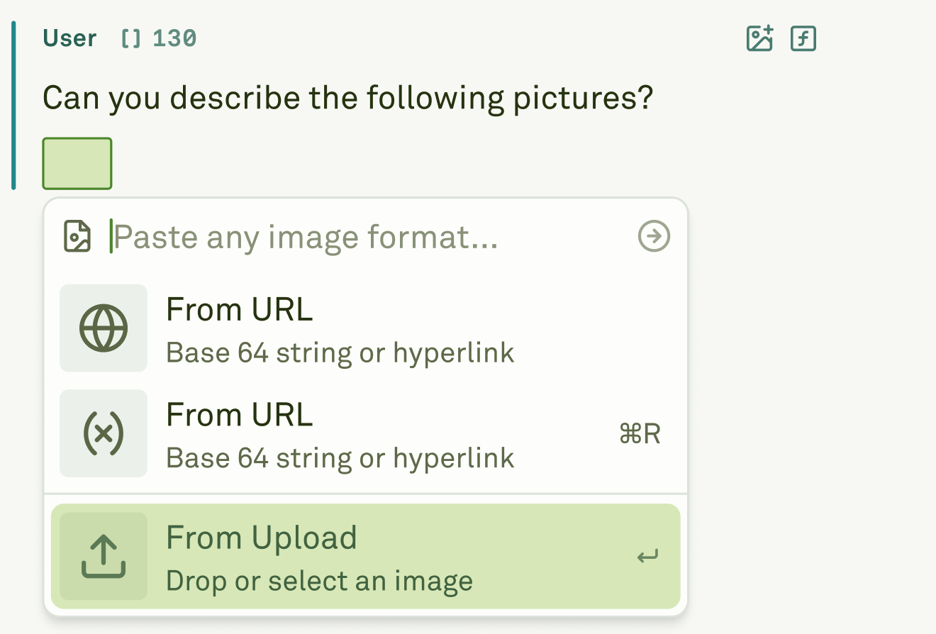 Messages Role Messages role