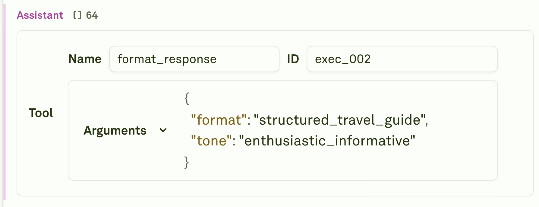 Messages Role Messages role