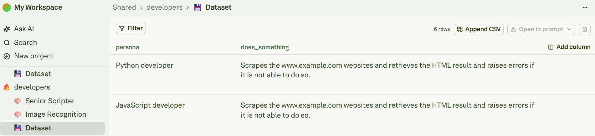 Datasets in Adaline Datasets in Adaline