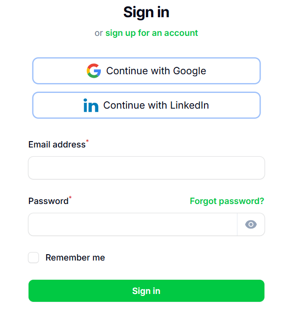 Google login test