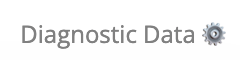 Diagnostic Data button