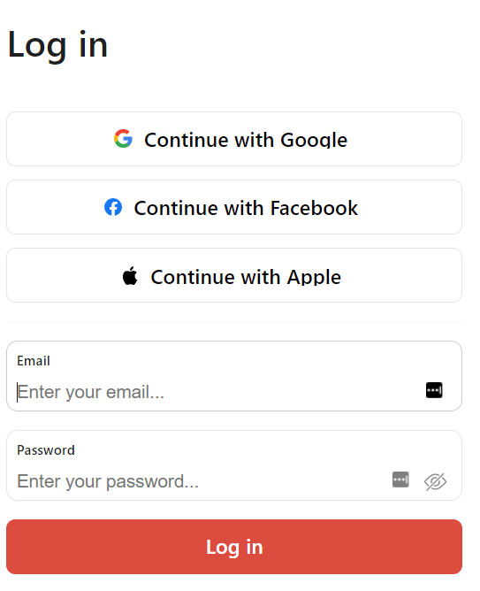 Todoistログインページ