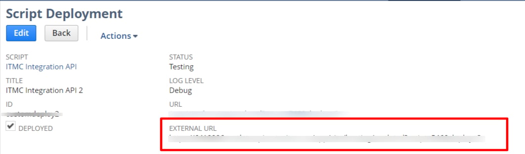 External URL