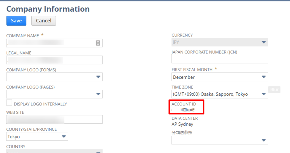Account ID