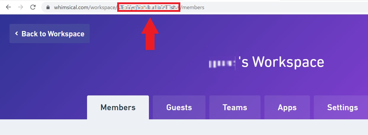 Workspace key confirmation