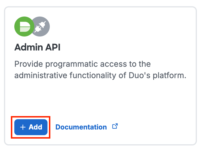 Add button