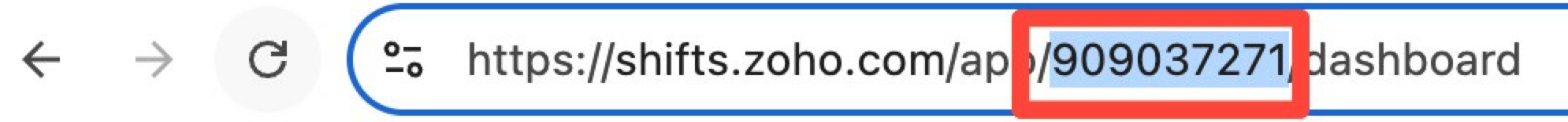 Checking the organization ID