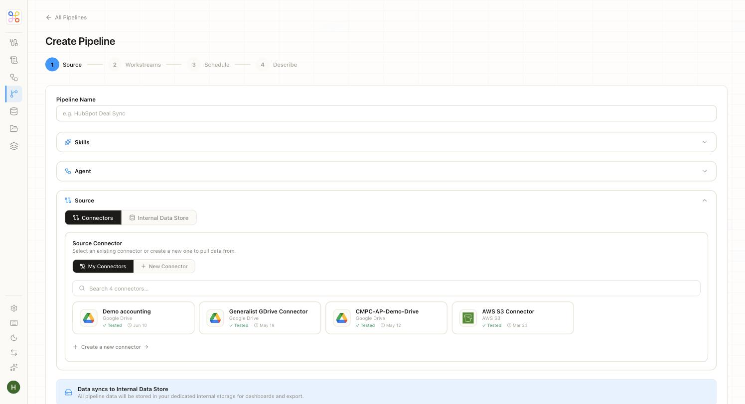 Acct Pipelines Builder