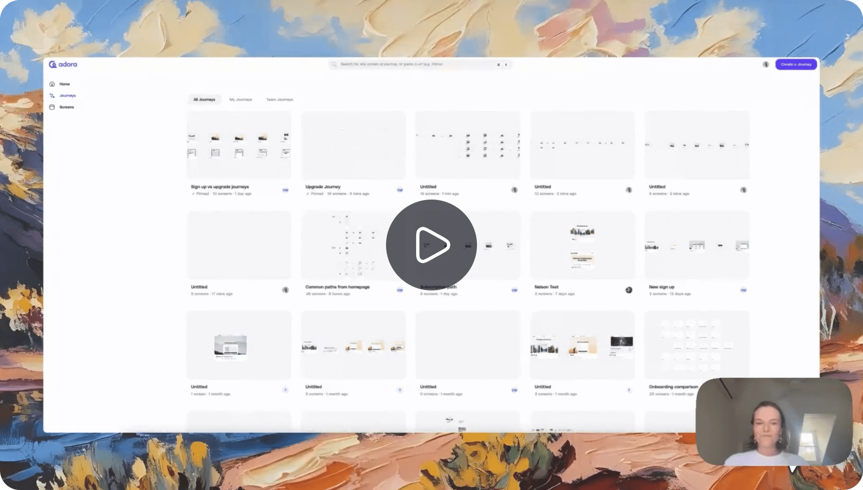 Adora onboarding video