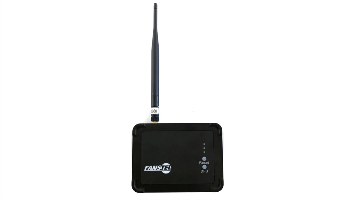 The Fanstel LEW840x gateway, BLE to Wi-Fi and Ethernet