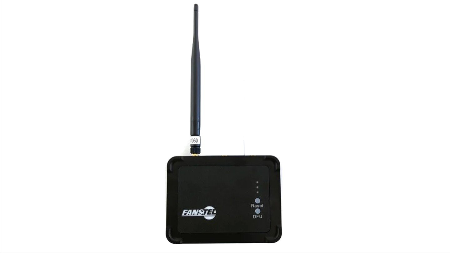 The Fanstel LEW840x gateway, BLE to Wi-Fi and Ethernet