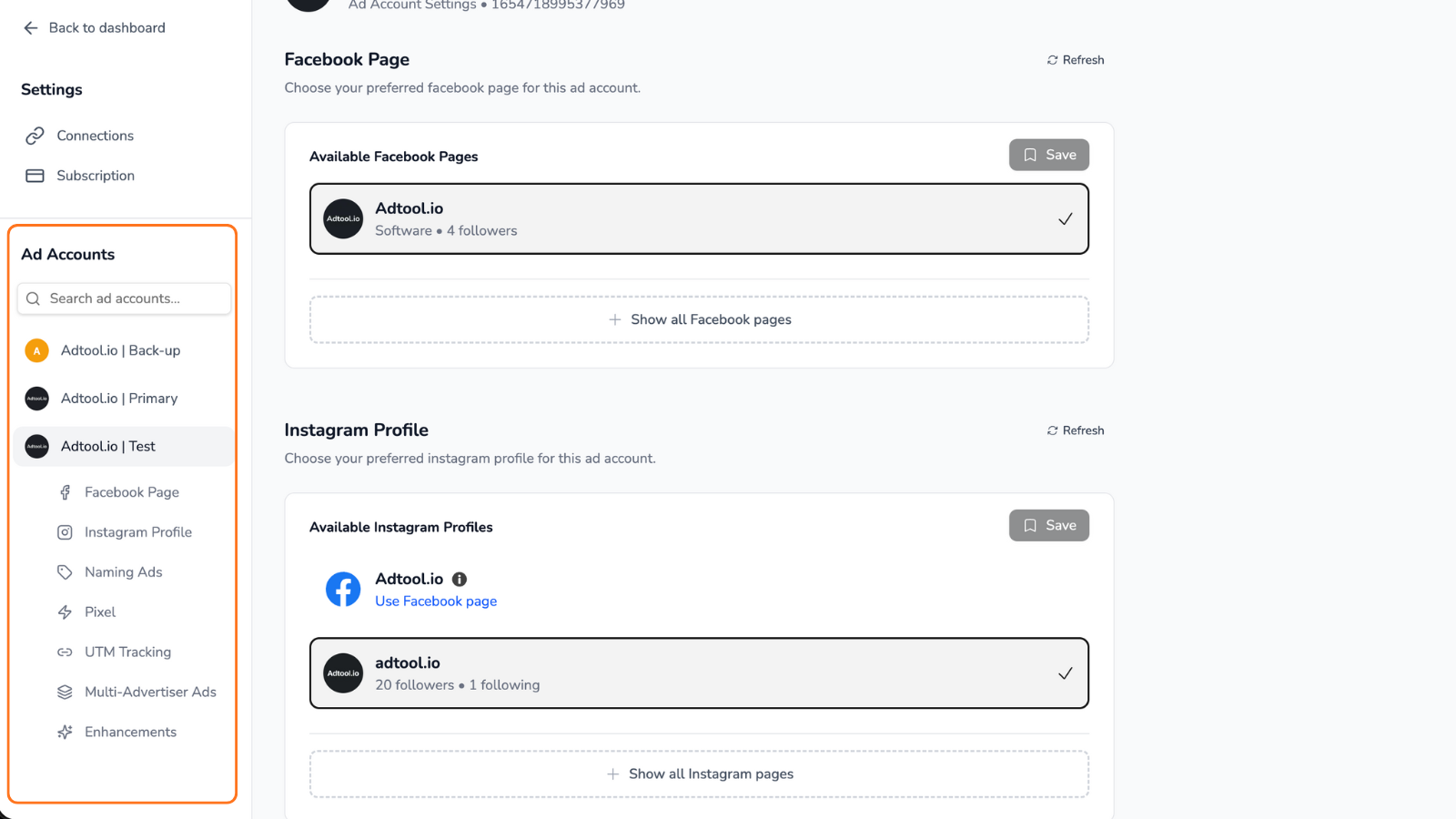 Select Ad Accounts Pn Select Ad Accounts Pn