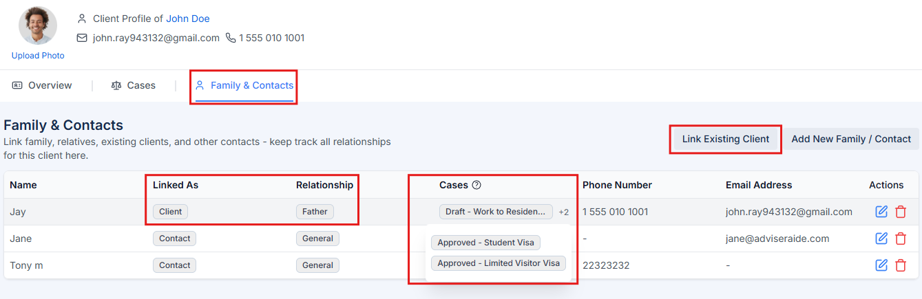 Client Relationships Overview