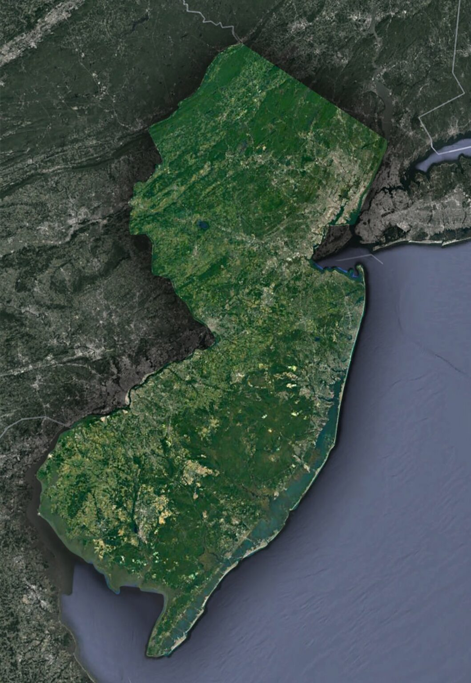 NJ Satellite Image