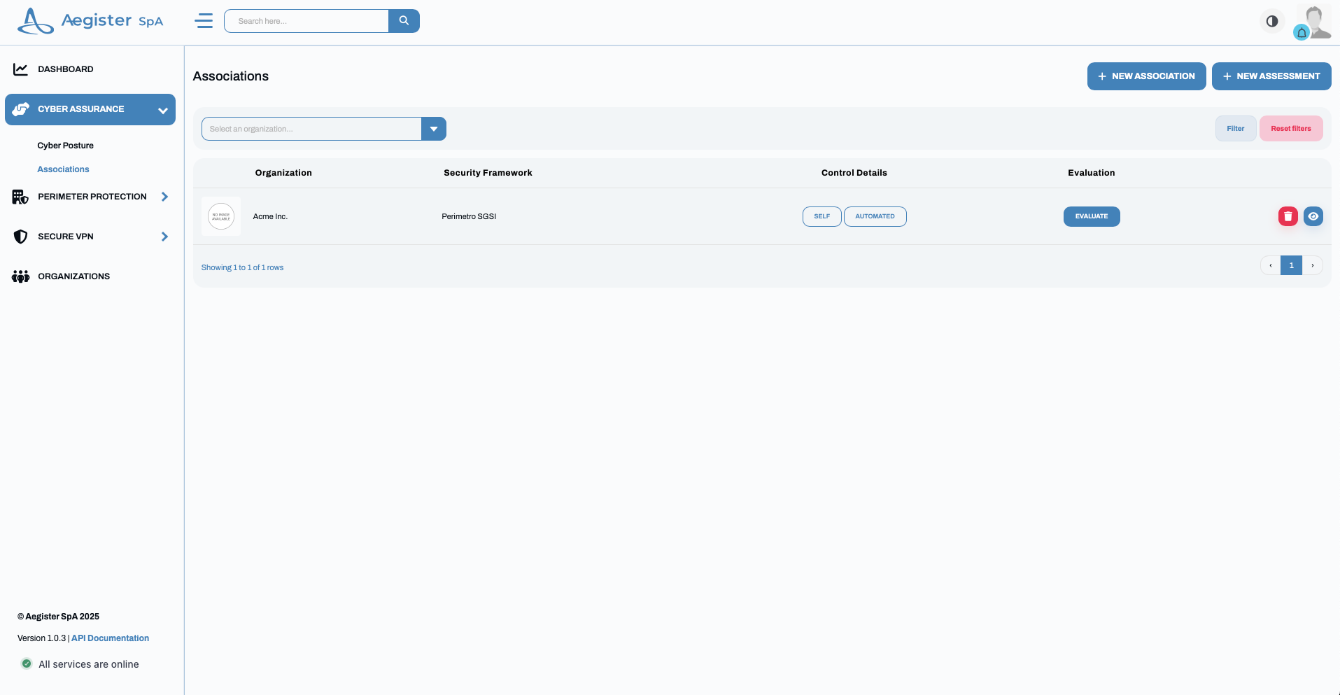 Cyber Assurance - Associations