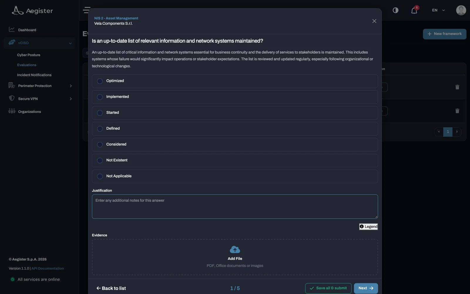 Evaluate a question