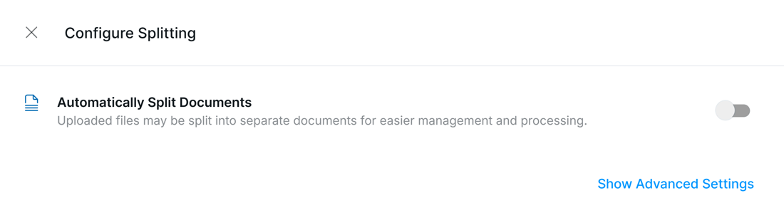 Automatic splitting of multi-document PDFs - Affinda Documentation