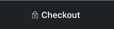 White outline padlock icon beside Checkout text on a dark button
