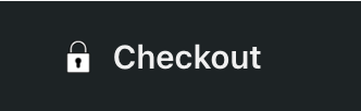 White outlined padlock with keyhole beside Checkout on a dark button
