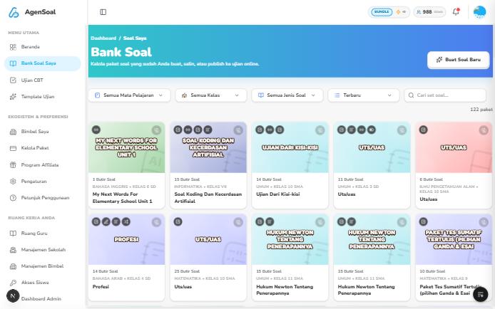 Halaman Bank Soal