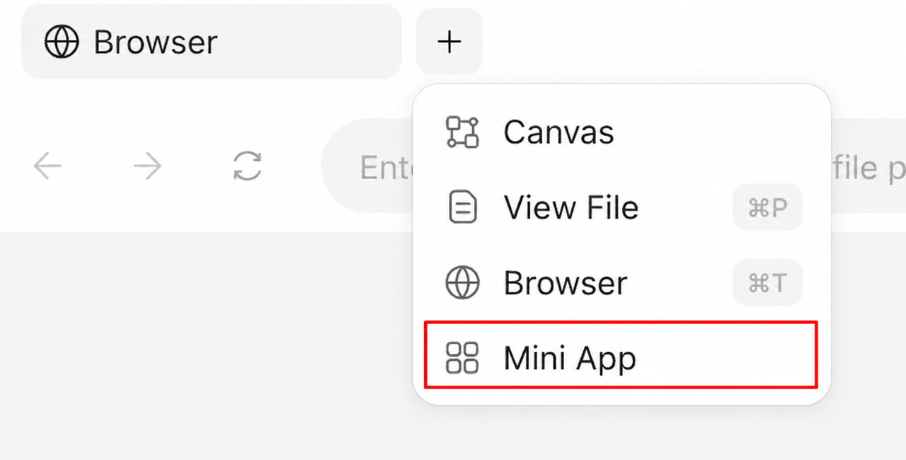 Custom Mini Apps
