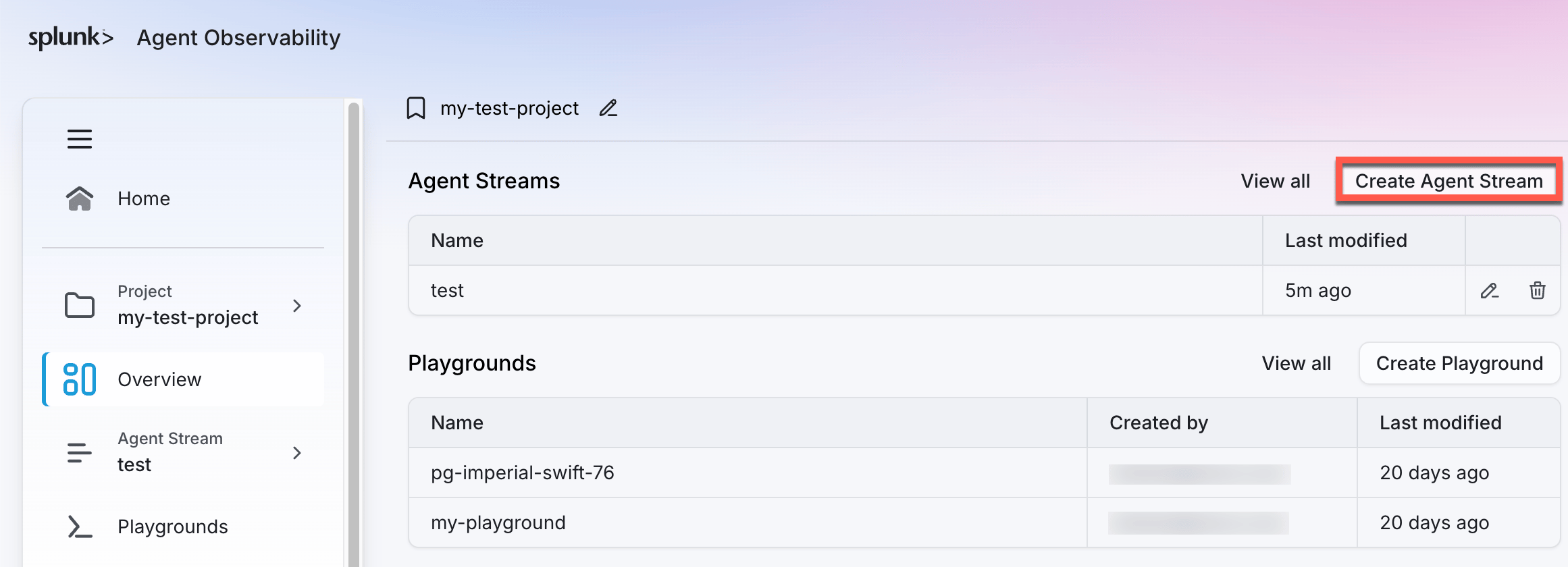 How to create an Agent Stream