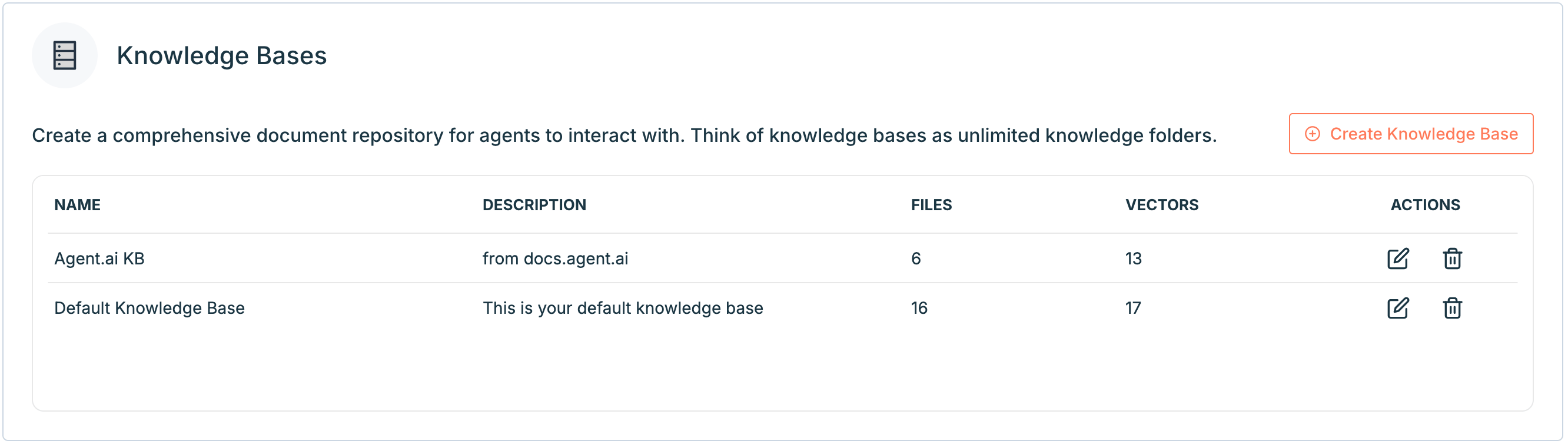 Knowledge Base & Files - Agent.ai Documentation