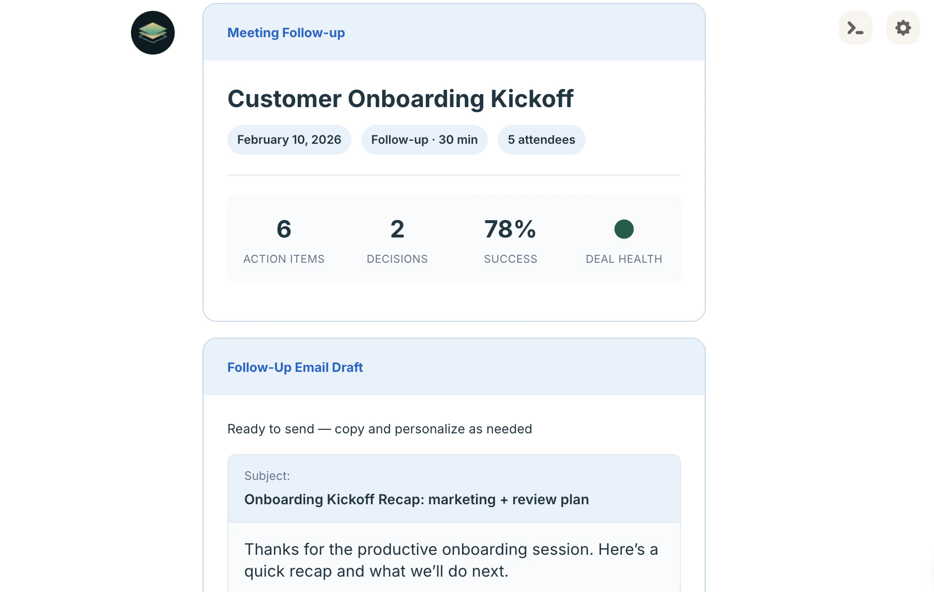 Meetingfollowupoutput