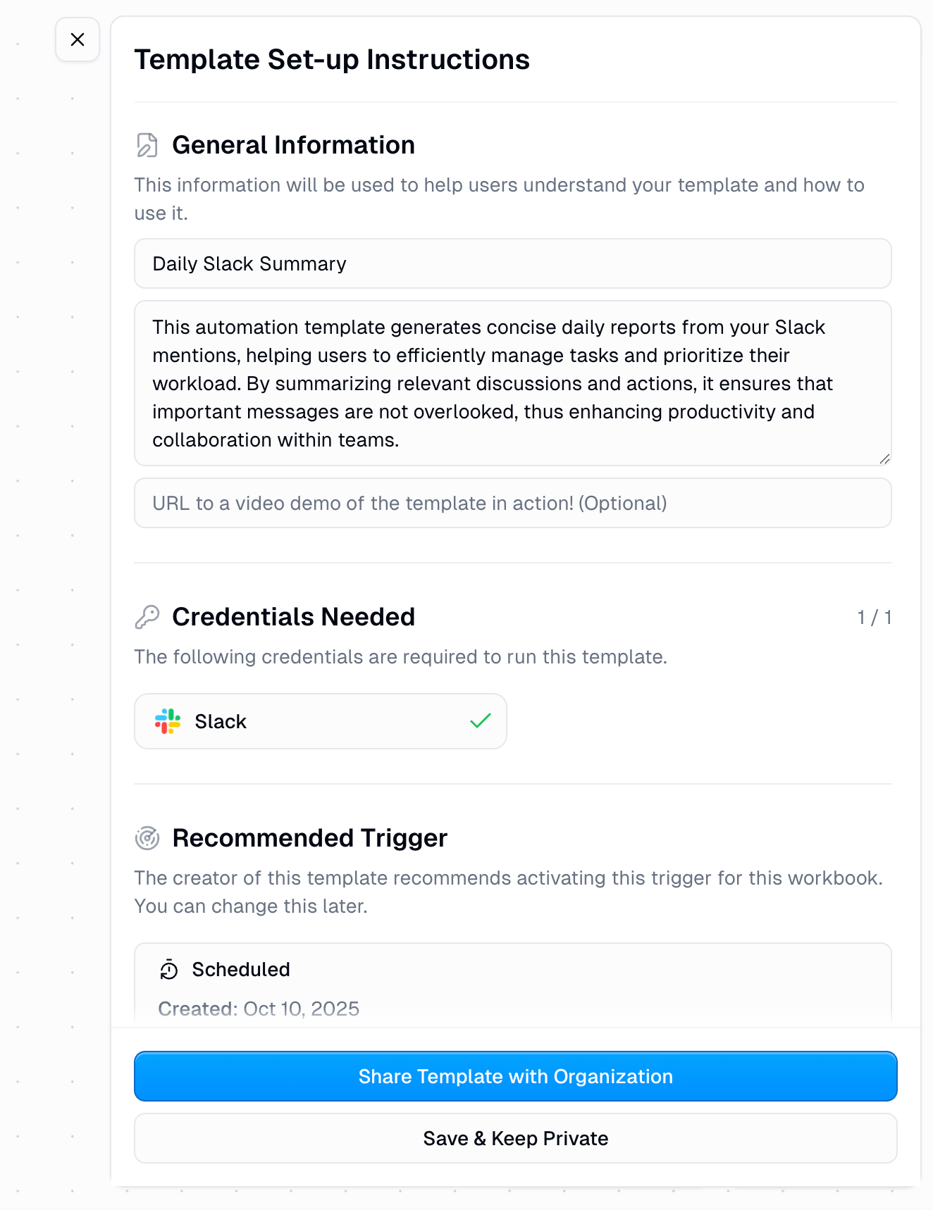 Template Setup Instructions