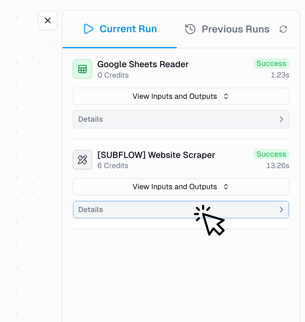 Run Log - Gumloop