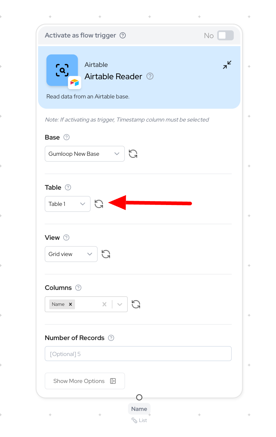 Airtable Reader refresh button