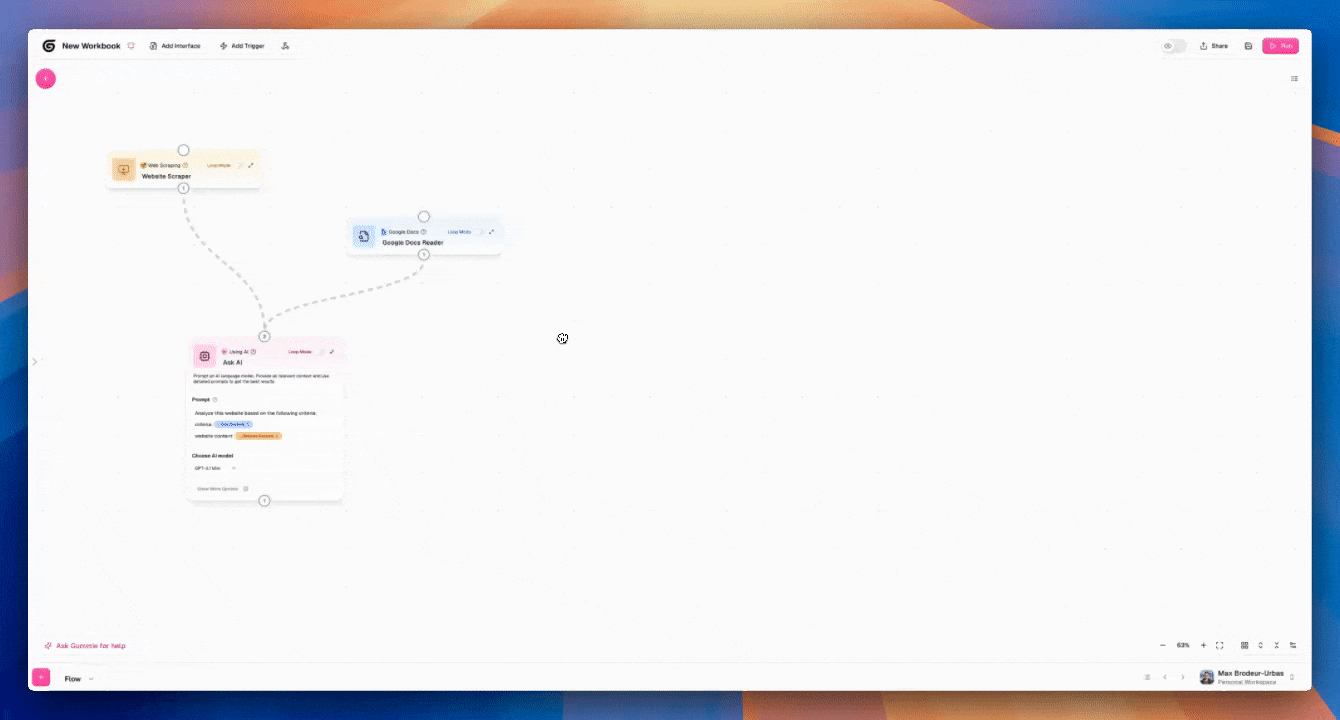 Creating custom nodes with Shift + Cmd + G