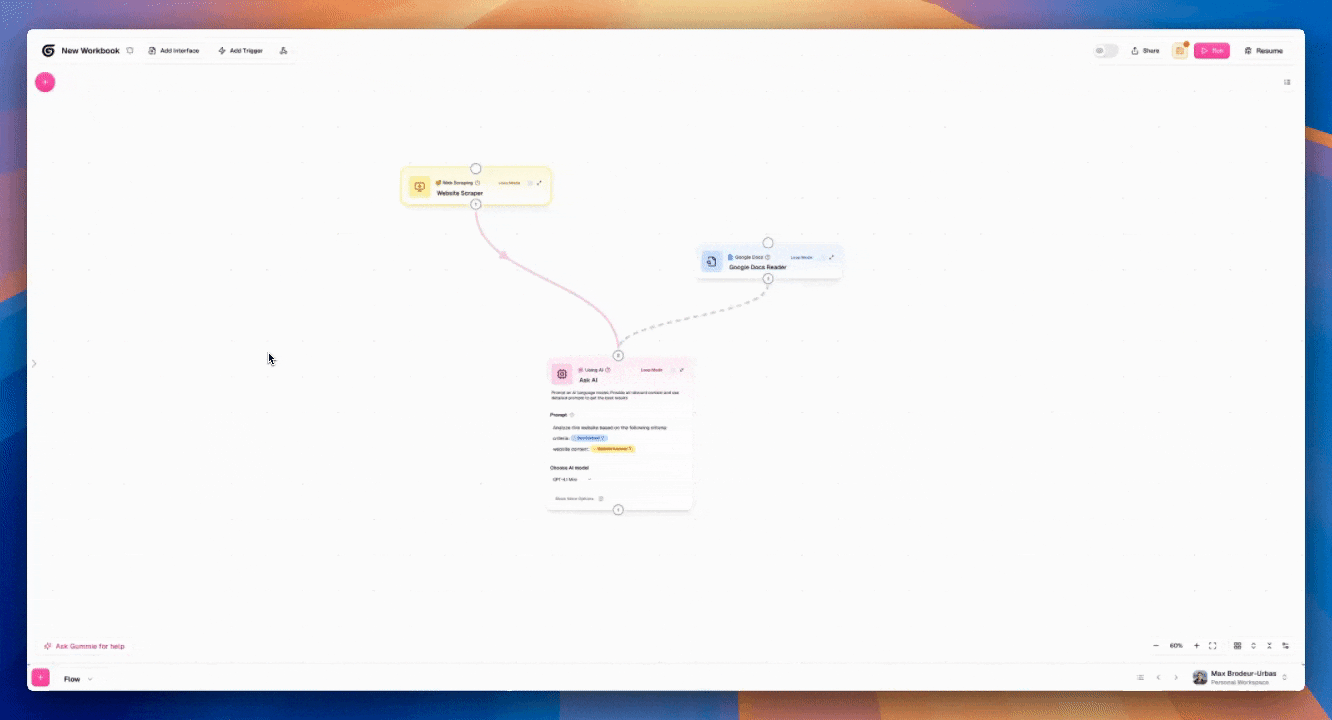 Selecting multiple nodes with Shift + drag