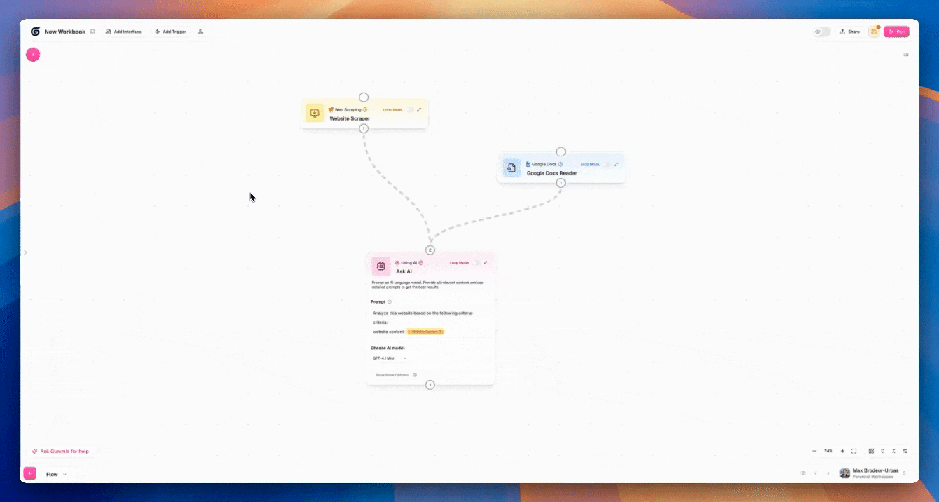 Setting up workflow alerts