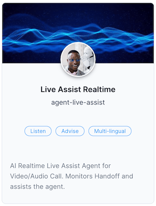 Live Assist Agent