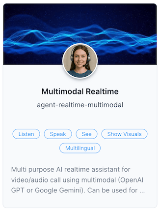 Multimodal Realtime Agent