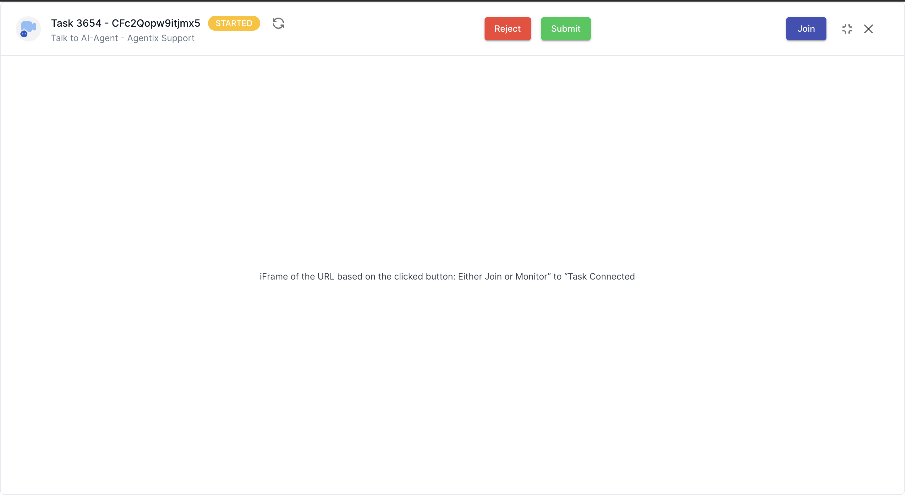 Task View - Before Join