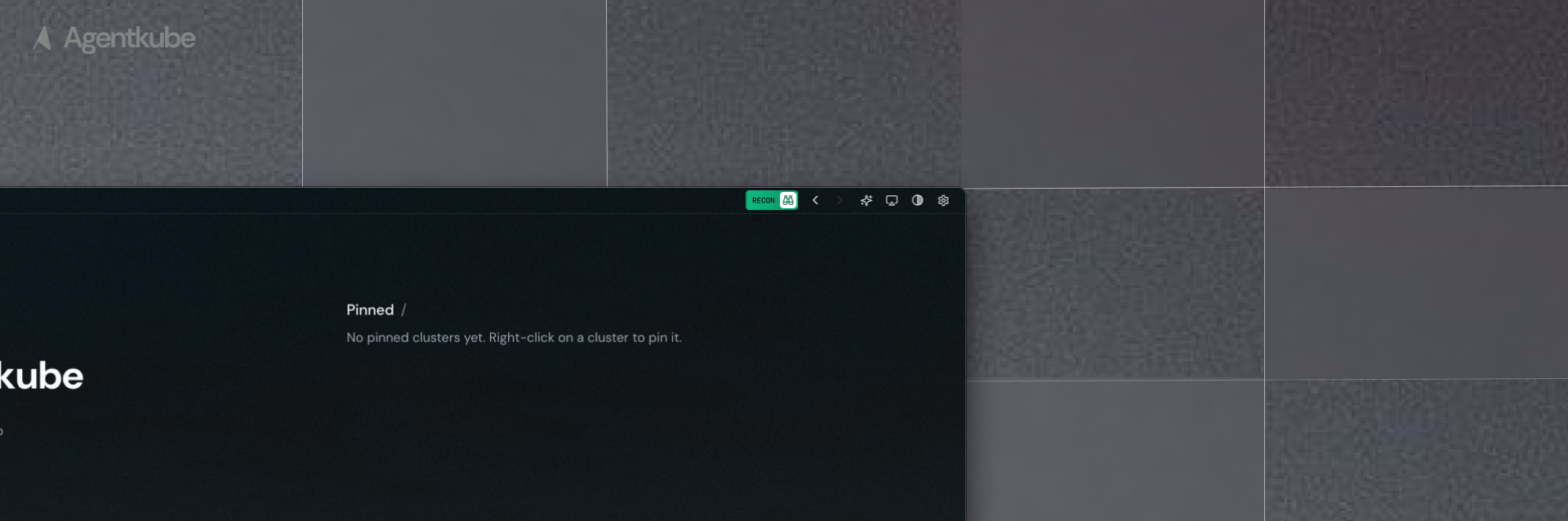Recon Mode interface displaying safe cluster exploration capabilities