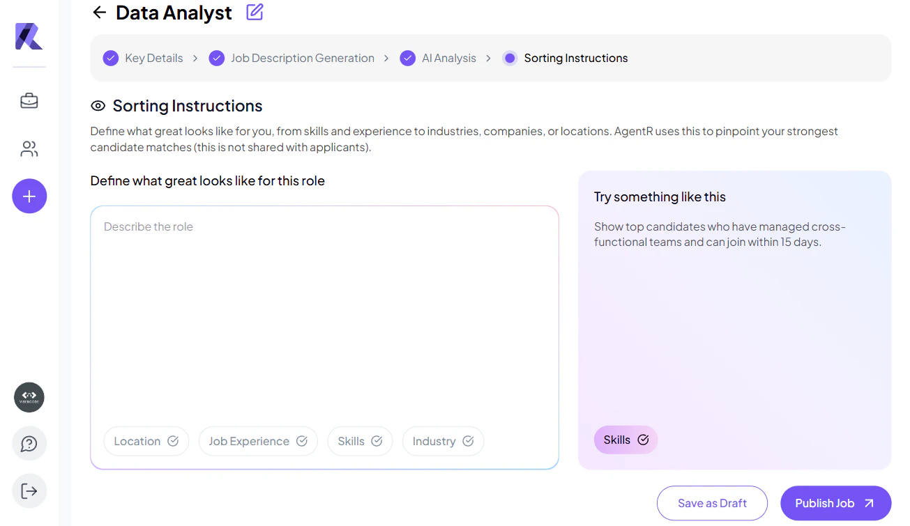 Sorting Instructions