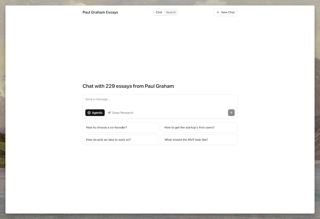 Hosting UI - Agentset