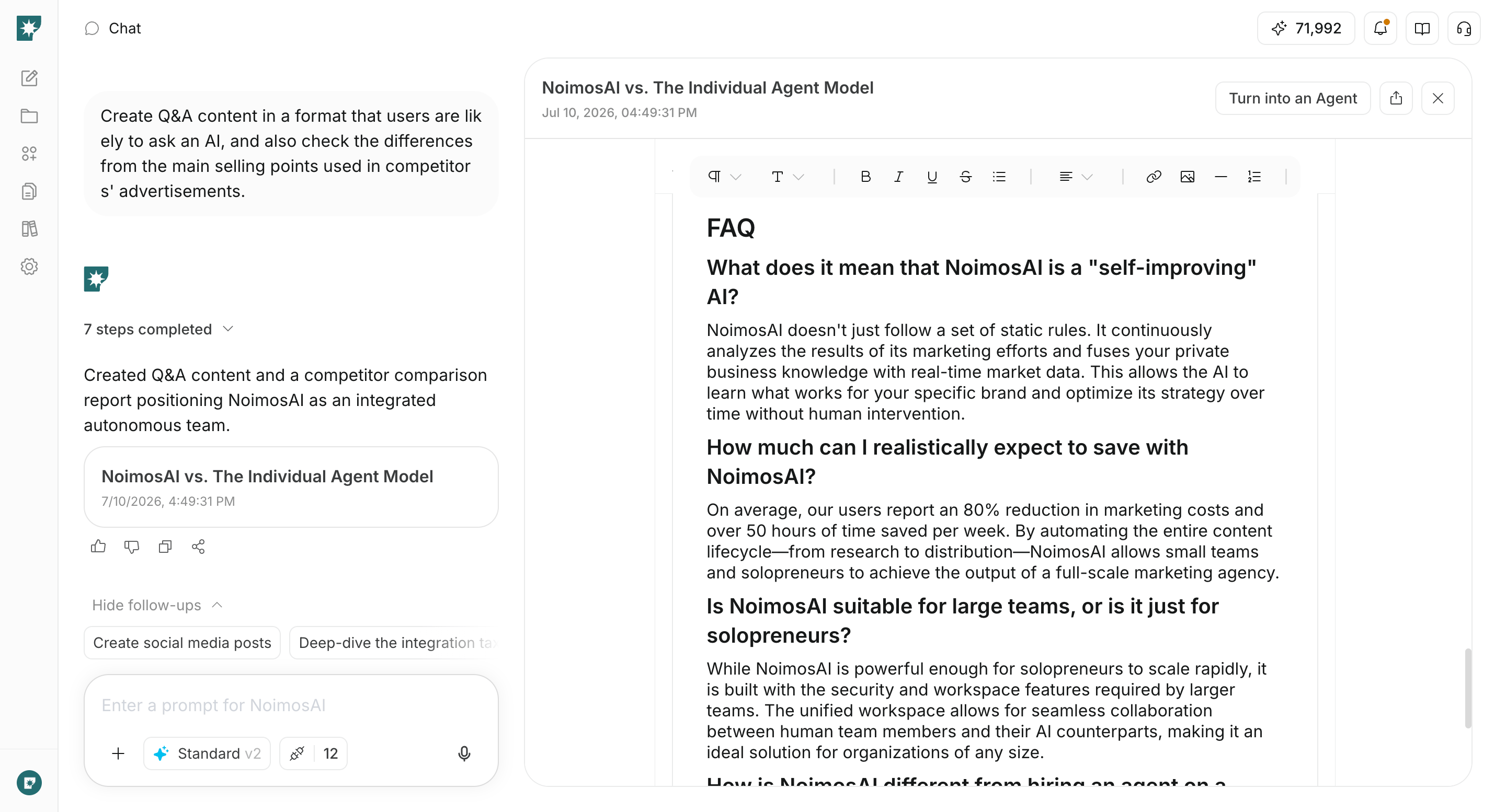 Workflow 2: AI-Ready Content Creation