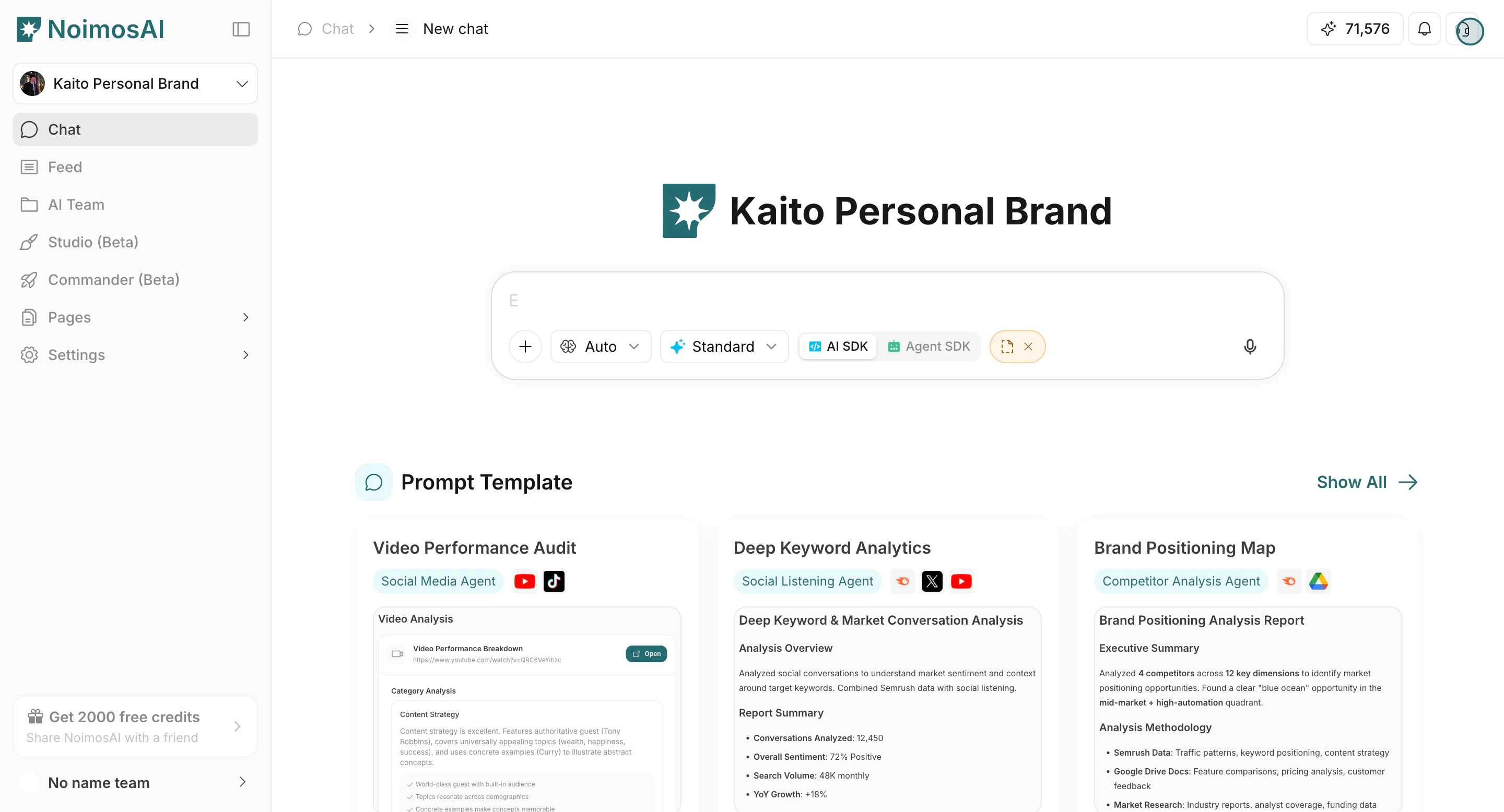 Support entry point in the top-right menu
