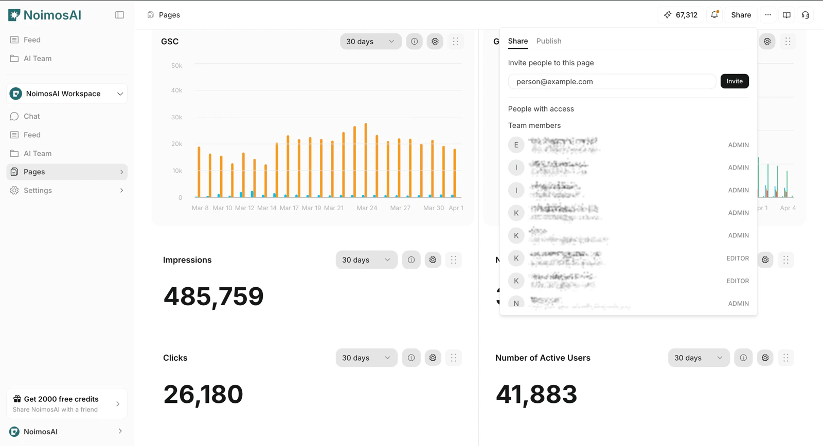 共有ダイアログ