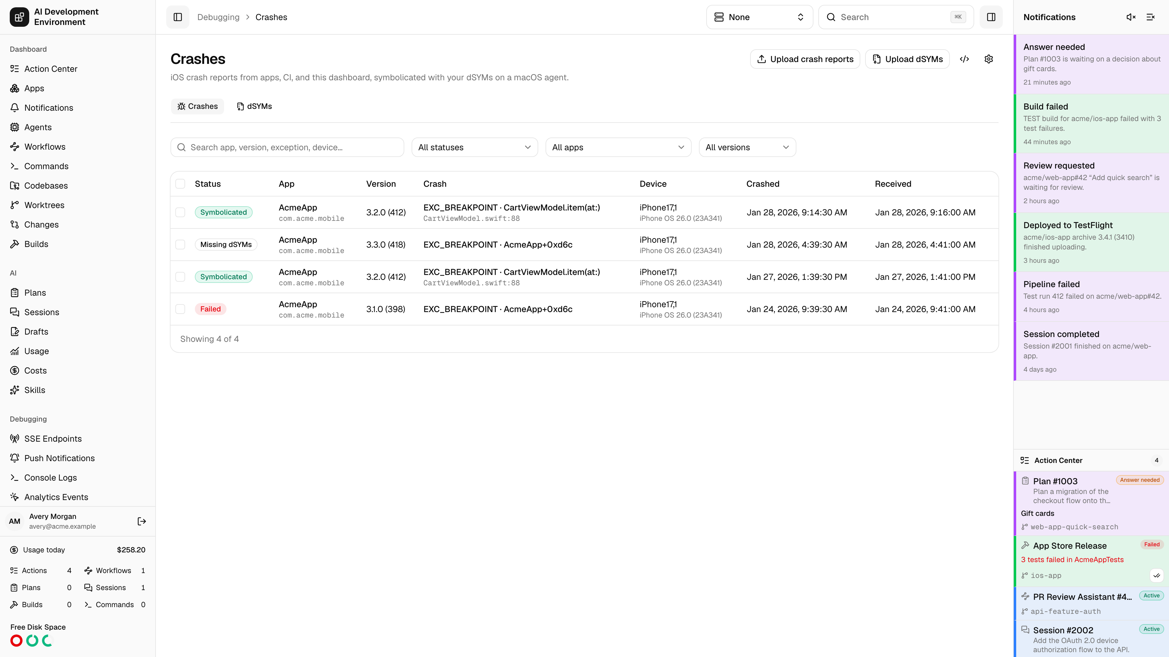Crashes in light theme
