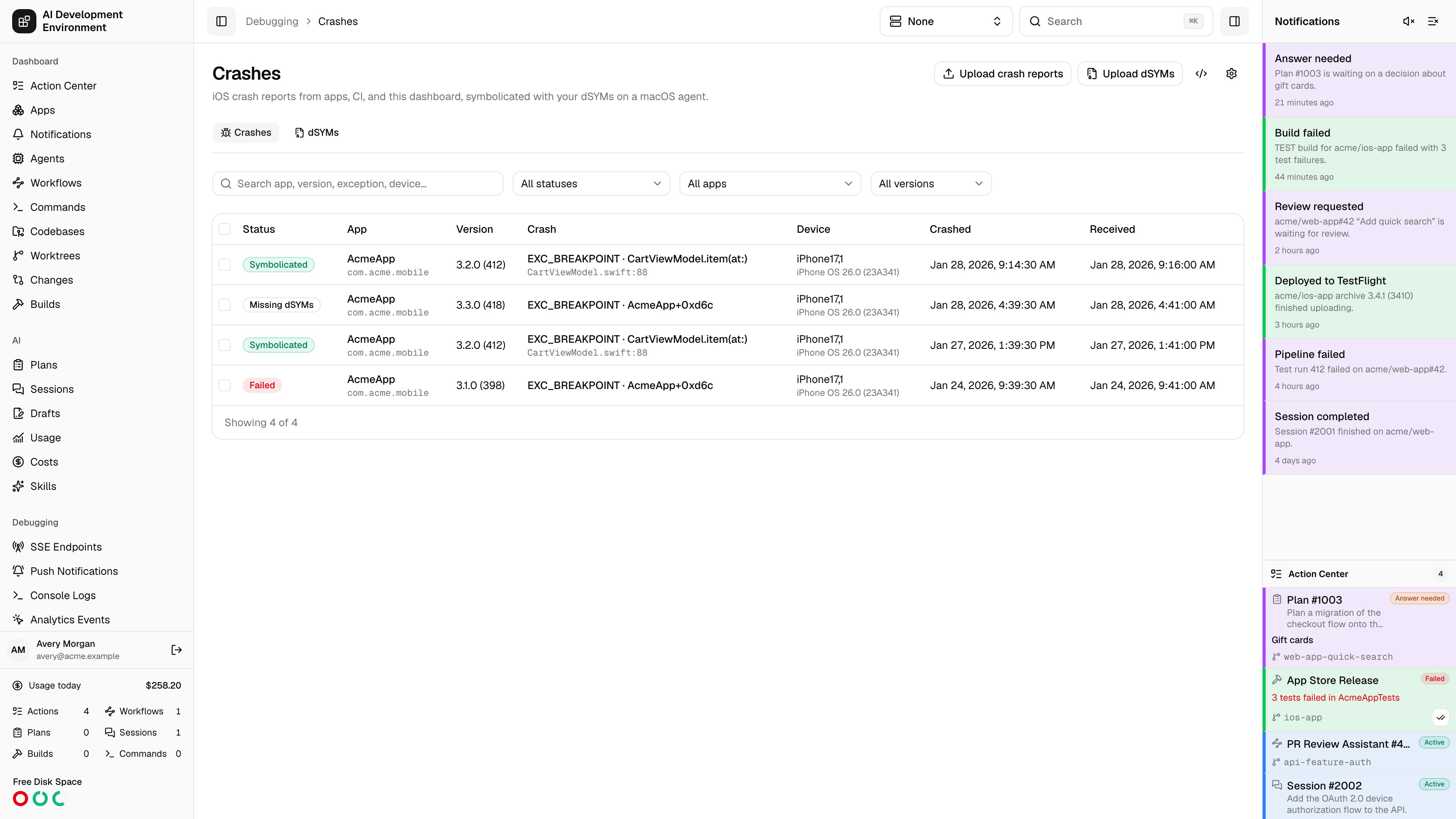 Crashes in light theme