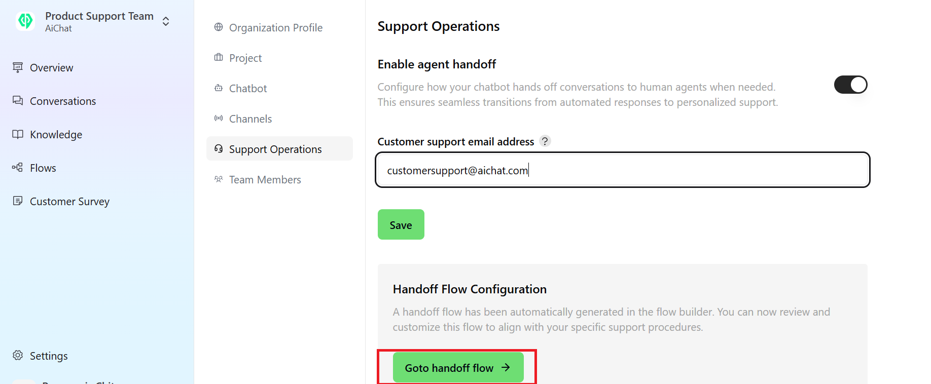 Customersupporthanddoff Pn