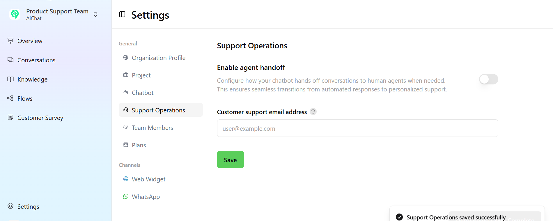 Supportoperationsoff Pn
